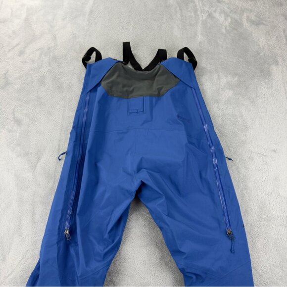 Patagonia NWT Women's Size Small PowSlayer Gore-tex Bibs Alpine Blue 30331 Style - Picture 7 of 16